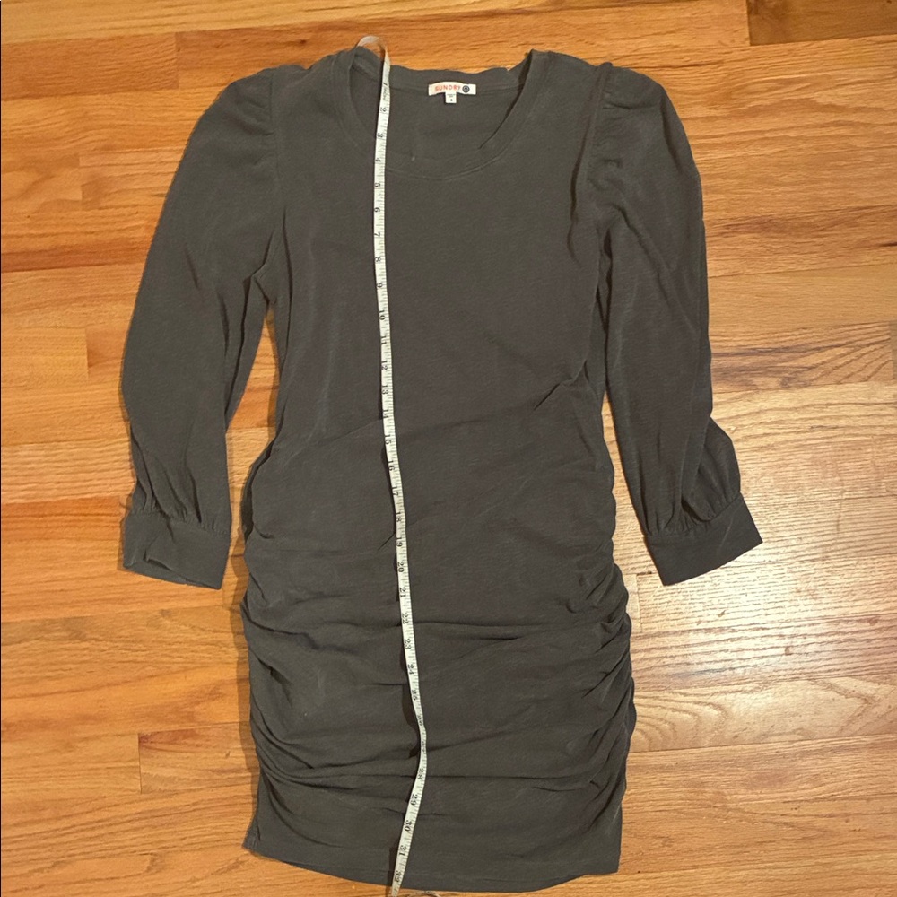 Gray Mini Dress